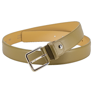 Gürtel 3,5 cm Genarbt