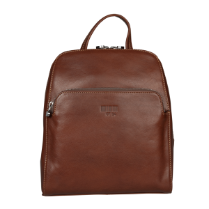 City-Rucksack vegetabil gegerbt