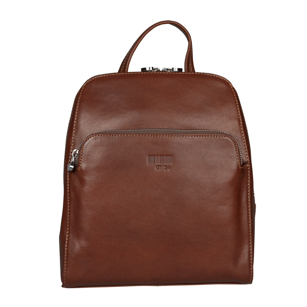 City-Rucksack vegetabil gegerbt – Bild 1