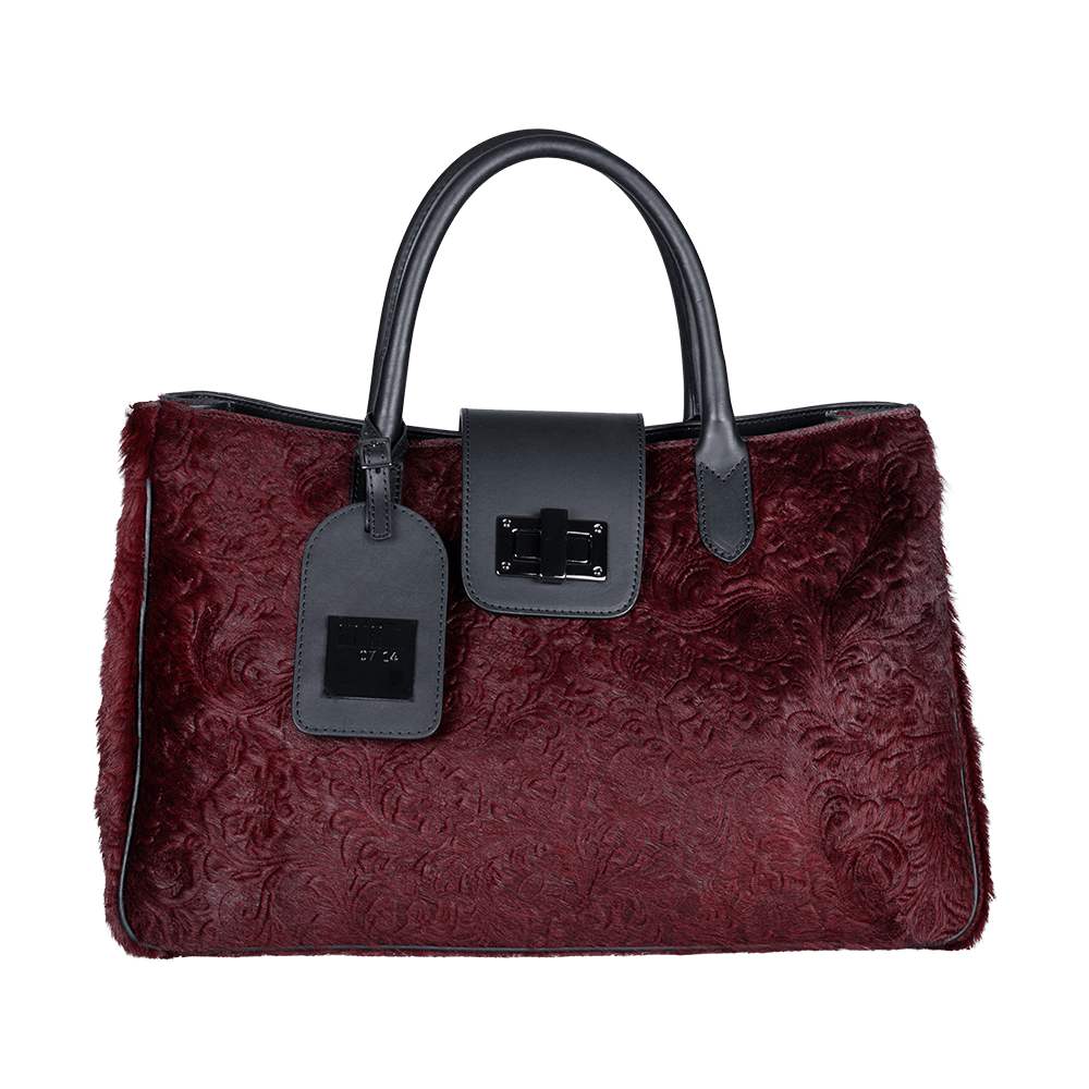Kurzgrifftasche Fell – Bild 2
