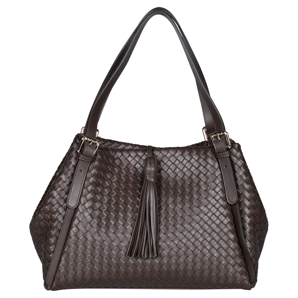 Schultertasche handgeflochten – Bild 1